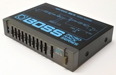 Boss Rge-10 Rge 10 Graphic Equalizer Micro Rack Series