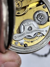 Montre De Poche Militaire ROSKOPF Vintage 1890 - Révisée, Fonctionne, Livraison Express