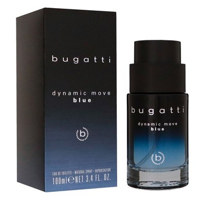 Bugatti Fashion Dynamic Move Blue 100 ml Eau de Toilette EDT Herrenduft