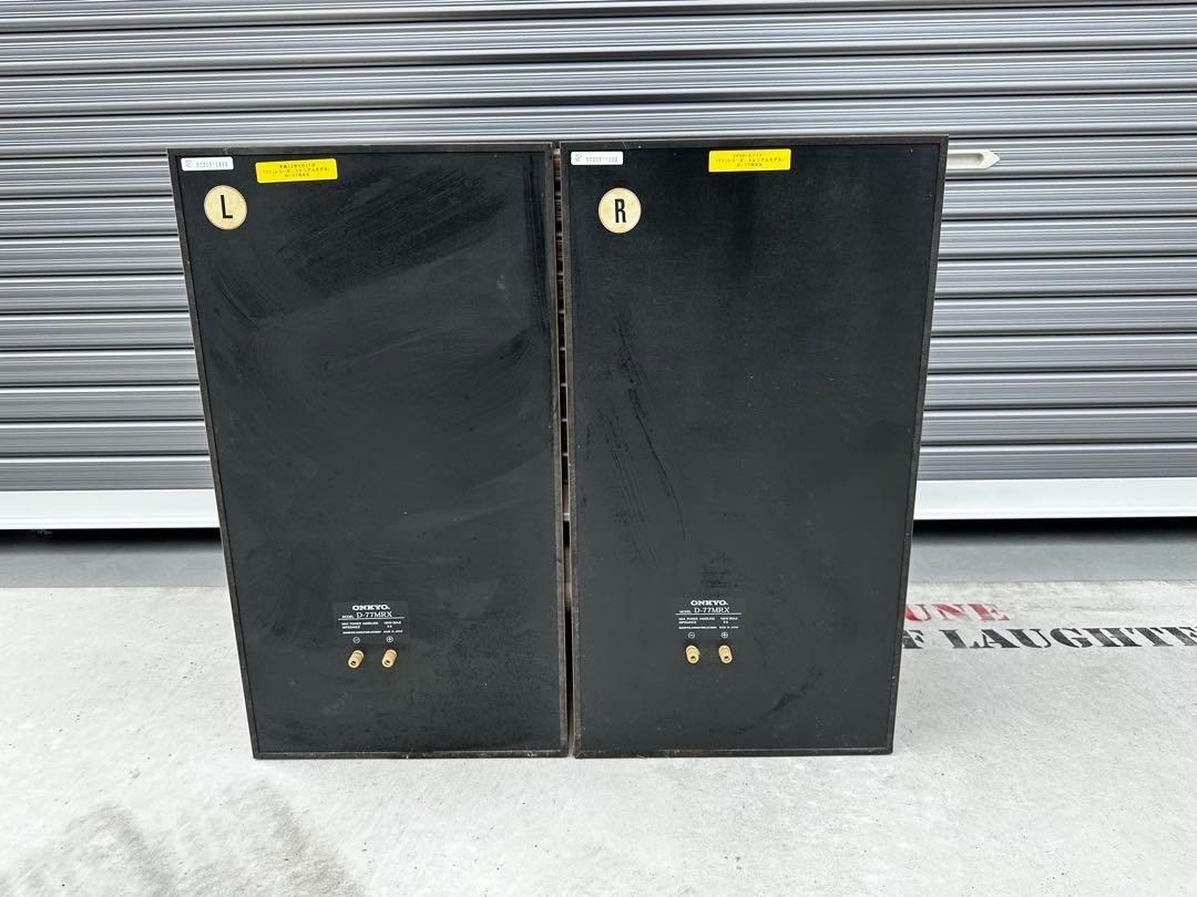 ONKYO D-77MRX 3-way Speaker Pair Set Excellent Tested Working | eBay