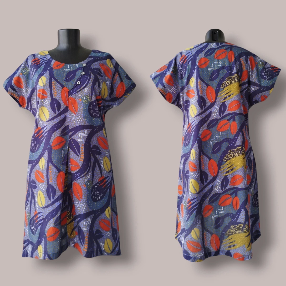 Robe femme Gudrun Sjoden Floral Lyocell / coton biologique taille M
