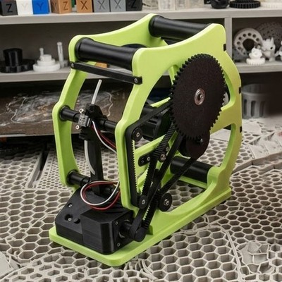 3D Printer Filament Respooler Double Layer Electric Filament Spool Winder Fo SET