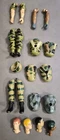 Vintage 1980's Hasbro GI Joe Mixed Figure Parts Lot USED PARTS OR REPAIR