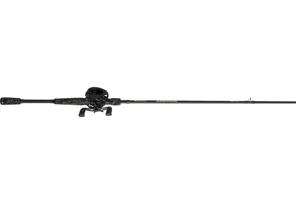 Jordan Lee Low Profile Baitcast Reel and Fishing Rod Combo