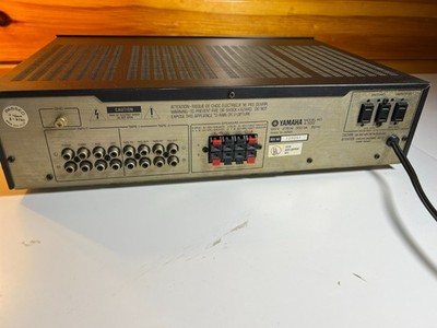 Vintage 1980s 80s Yamaha A-500 Natural Sound Stereo Amplifier