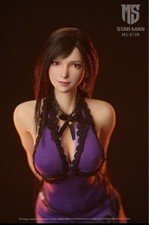 Star Man 1/6 Tifa Purple Dress Actionfigur Ver MS-010B Final Fantasy mit Acce