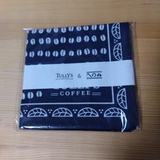 TULLY'S COFFEE Coffee bean pattern Furoshiki