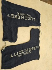 Lucchese Bootmaker Blue Knit Cowboy Boot Prot...