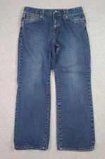 Es Jeans International Skateboarding Tag Sz 36 Fits 34X29 Blue Denim Skate Baggy