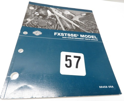 #ad #ad NEW Harley Davidson 2008 FXSTSSE3 Screamin Eagle Parts Catalog 99458 09 $34.00