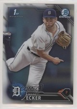 2016 Bowman Draft Chrome Draft Picks Refractor Mark Ecker #BDC-114 04d7