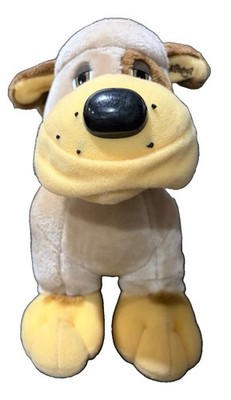 Vintage 10  Tonka Pooch Patrol Plush Dog Flip Lips Mouth Snarl Smile Stuffed Toy