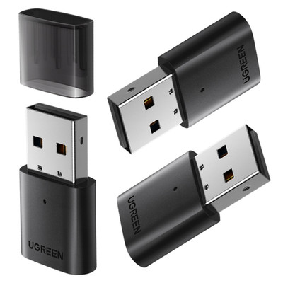 USB-Adapter UGREEN CM390 Bluetooth 5.0, schwarz