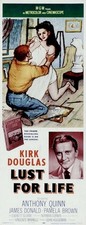 LUST FOR LIFE 1956 Kirk Douglas, Anthony Quinn US 14x36 POSTER