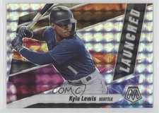 2021 Panini Mosaic Launched Mosaic Prizm Kyle Lewis #L8 0n4g