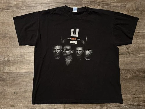 Vintage U2 Tour 360 Band T Shirt Y2K Men’s XL Concert Vintage vintage concert t-shirt, vintage, size XL, single stitch, B+ condition