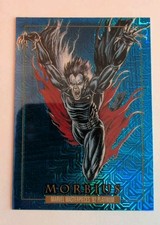MORBIUS 2024 Marvel Masterpieces '92 Platinum Blue Traxx #60