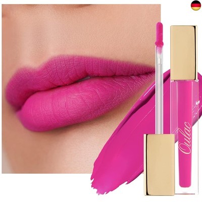 Oulac Langanhaltender Lippenstift Rosa, Wasserfest lippenstifte, Flüssiger Matt 