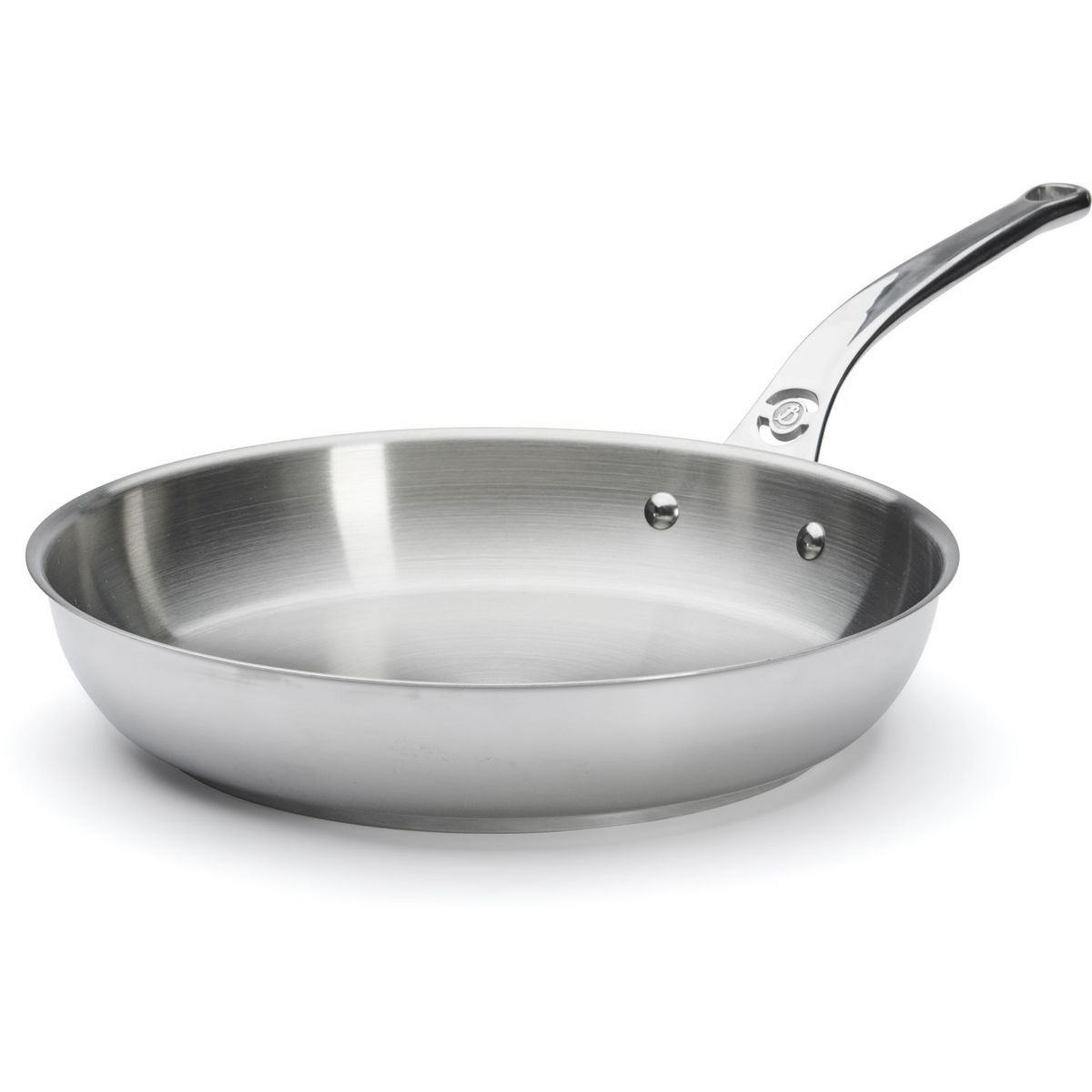 Poêle de Buyer 24 cm inox pour saisir les viandes et réussir vos sauces