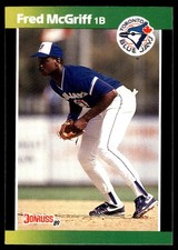 Fred McGriff 1989 Donruss Baseball's Best #104 Blue Jays MLB READ FREE SHIPPING