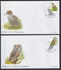 Belgium 2007 Fauna, Birds, Andre Buzin - FDC