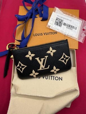 AUTHENTIC Louis Vuitton Wild at Heart Monogram Empreinte Pochette Clés Key Pouch