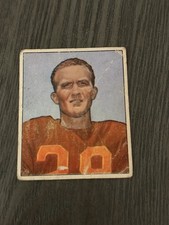 1950 Bowman #30 HUGH TAYLOR Football Card (Read)