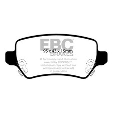Greenstuff Performance Rear Brake Pad Set 4x Pads Braking Spare - EBC DP21447