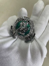 Philadelphia Eagles Super Bowl Lix Ring,Hurts Wings Pop