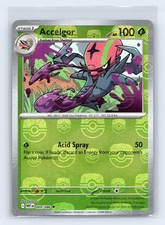 Accelgor (Master Ball Pattern) Reverse Holo SV: White Flare 009/086 NM