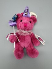 VTG Applause Jester Jointed Teddy Bear Fooling Around Plush 8  Stuffed Animal