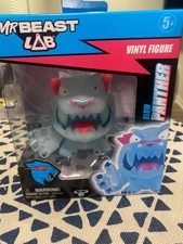 MR BEAST Lab GLOW PANTHER Vinyl Figure 3.5" Glow In The Dark