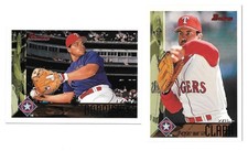 1995 Bowman - TEXAS RANGERS Team Set