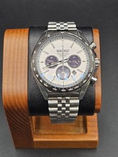 Seiko SBPY165 Solar Chronograph Sapphire Glass Stainless Steel Men  s Watch