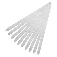 Aluminum Virgin Bracelet 10pcs, Metal Molding Virgins 1/4 x 6.2inch