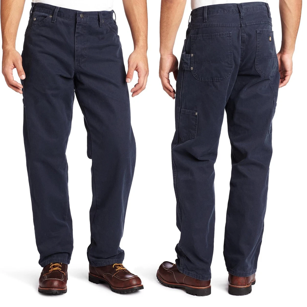 Shop Dickies 1993 Relaxed Fit Carpenter Jeans In Light Indigo - Fast