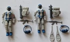 GI Joe Cobra Snow Serpent 1985 Set Of Two Incomplete
