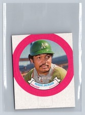 2022 Topps Heritage #HN14 Reggie Jackson 1973 Topps Candy Lids High Numbers
