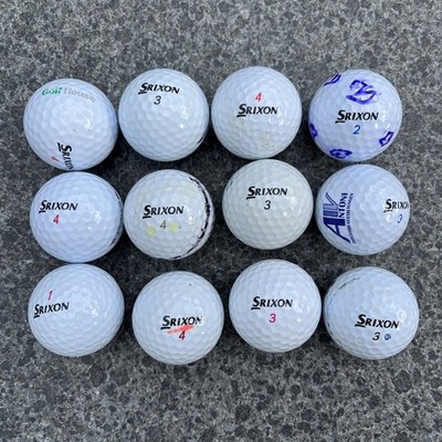 12 Golfbälle   Srixon 