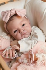 Realistic Reborn Baby Doll Girl 20 inch Lifelike Newborn Weighted Soft Body Pink