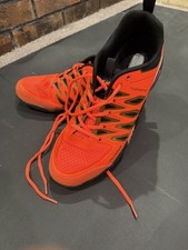 Acacia Tyler signature edition pickleball shoes in blazing orange