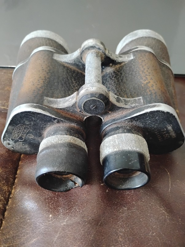 Carlzeiss Jena Dienstglas 7x50 1944839 M Binoculars Antique RARE