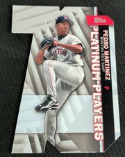 2021 Topps PEDRO MARTINEZ PLATINUM PLAYERS DIE CUT PDC-4 Boston Red Sox