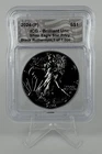 2024-P Silver Eagle Star Privy ASE Brilliant UNC Black Ruthenium 1 of 1,000