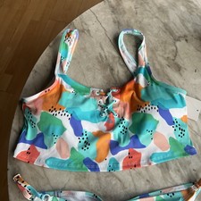 Body Glove 2 Piece Colorful Bikini Set Brasilia Bottoms Sz XL NWT