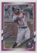 2021 Topps Chrome Pink Refractor Jose Altuve #169 ut4