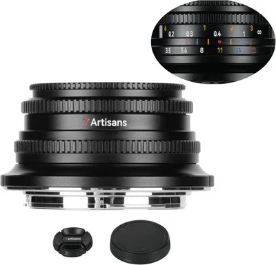 7 ARTISANS 7artisans 10mm F3.5 Weitwinkel-Pancake-Objektiv für Sony E-Mount Kamera