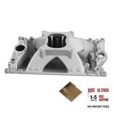 2913 52033 Air-gap Vortec Intake Manifold For Sbc 350 V8 Silver A-2033 Silver 2913 52033 Air-gap Vortec Intake Manifold For Sbc 350 V8 Silver A-2033 Silver
