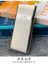 642 Slim Butane Refillable Lighter Portable Compact One Touch Ignition New