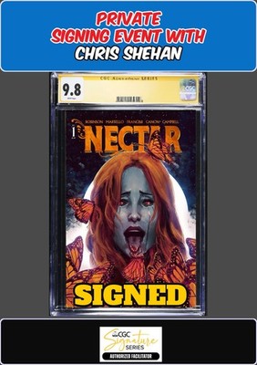 NECTAR #1 VAULT 3RD PRINT CGC SS PRIVATE SIGNING CHRIS SHEHAN SIGNED PRESALE